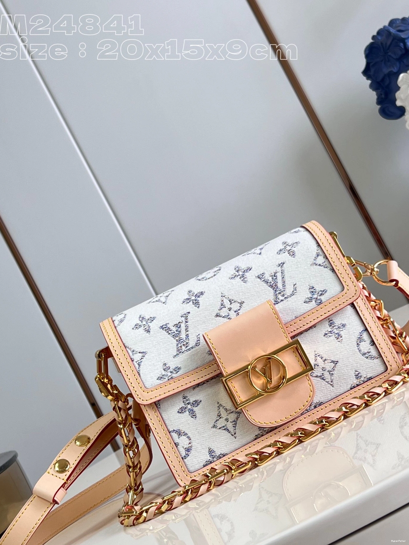 LOUIS VUITTON DAUPHINE MINI-20*15*9CM 0715